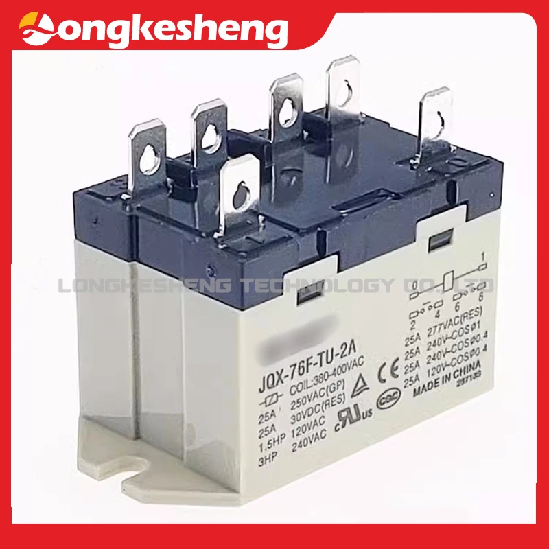 JQX-76F-TU-2A 25A 200V-240V 380v-400v شحن مجاني الوحدة الأصلية في المخزون