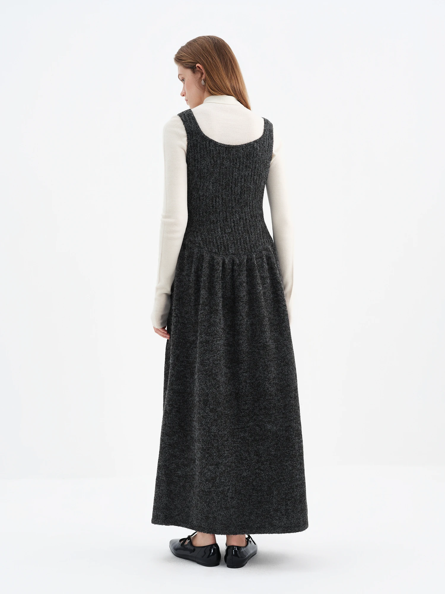 knit dress suspender FANSILANEN Women's Floral Winter 2025 persistent_note: 30% Off All Clothing