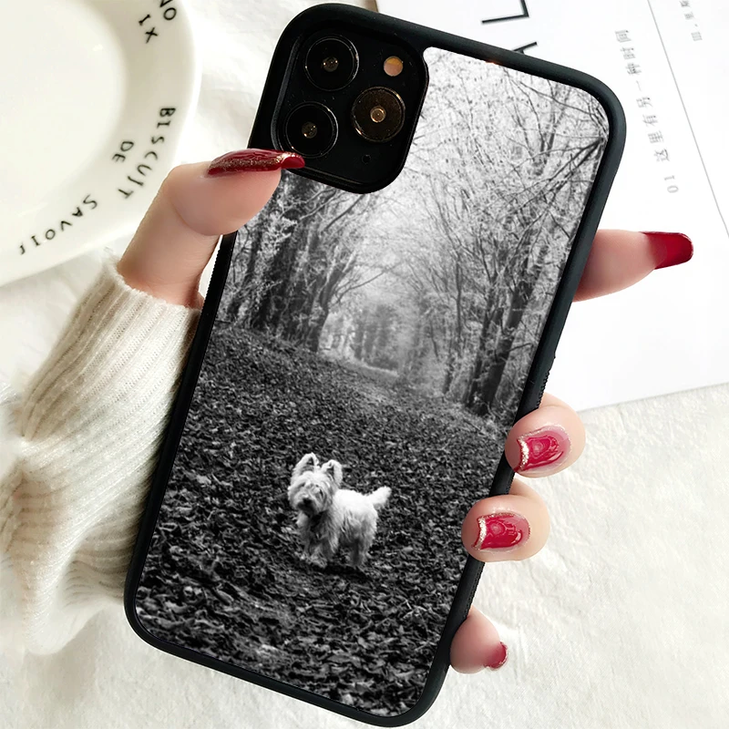 5 5S SE 2020 Phone Cover Case for iPhone 6 6S 7 8 PLUS X XS XR 11 12 13 MINI 14 PRO MAX Rubber West Highland Terrier Westie Dog