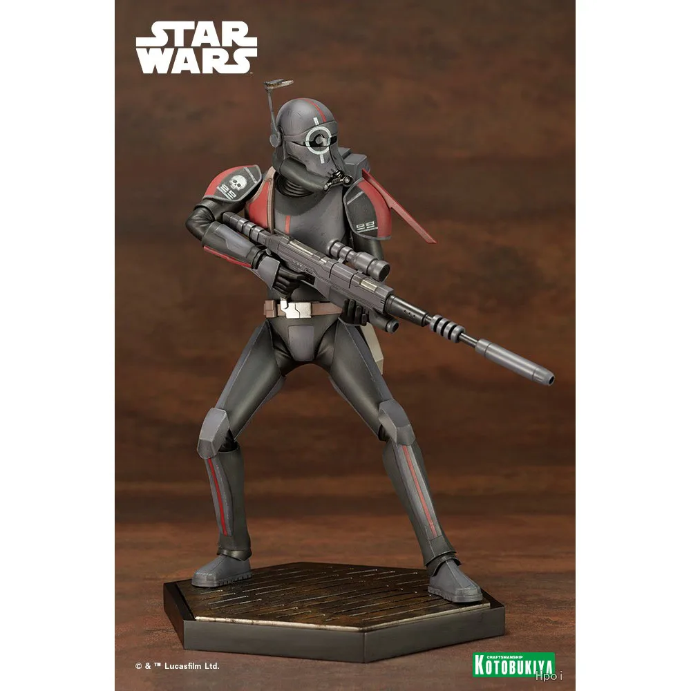 In Stock 100% Original Kotobukiya ARTFX THE BAD BATCH CROSSHAIR STAR WARS SW185 Movie Character Model Art Collection Toy Gift