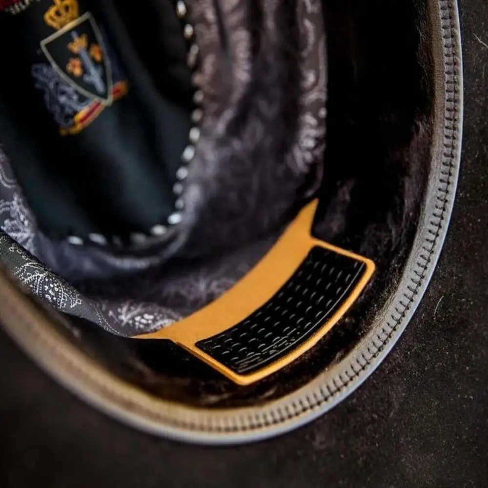 Moda cor sólida chapéu de cowboy cinch destacável com cordão chapéu corda chaveiro chapéu cinta ao ar livre