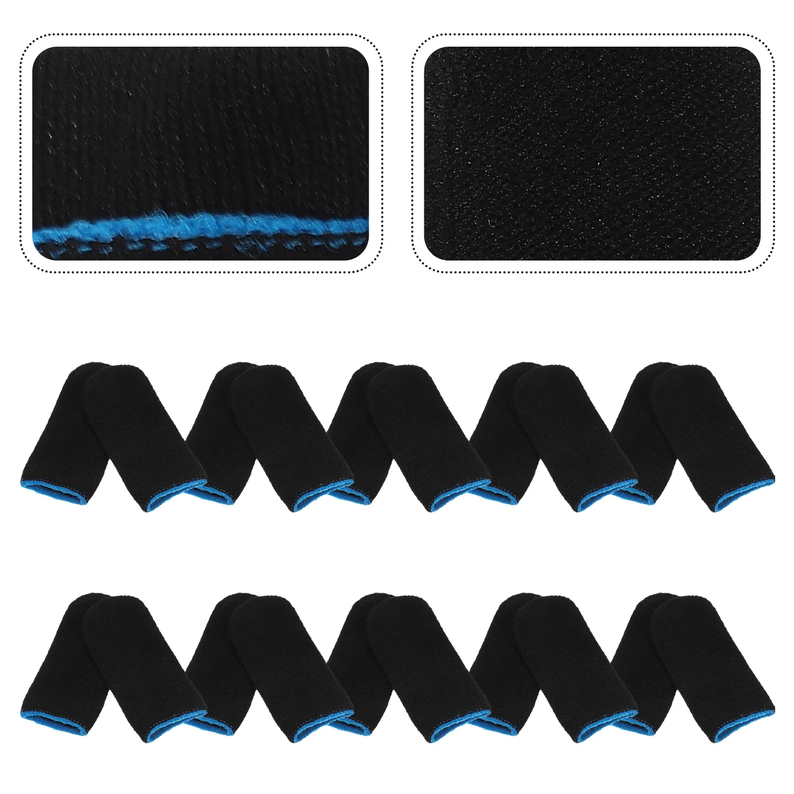 10 Pasang Sarung Jari Anti Selip untuk Layar Sentuh Meningkatkan Sensasi Bermain Hindari Kesalahan Operasional Sarung Jari Praktis untuk Bermain Game