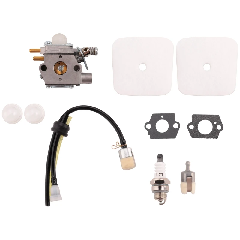 Carburetor Kit For Echo Hca-2400 Ppsr-2433 Pe-2400 Srm-2400   Wt-424-1 Wt-424C