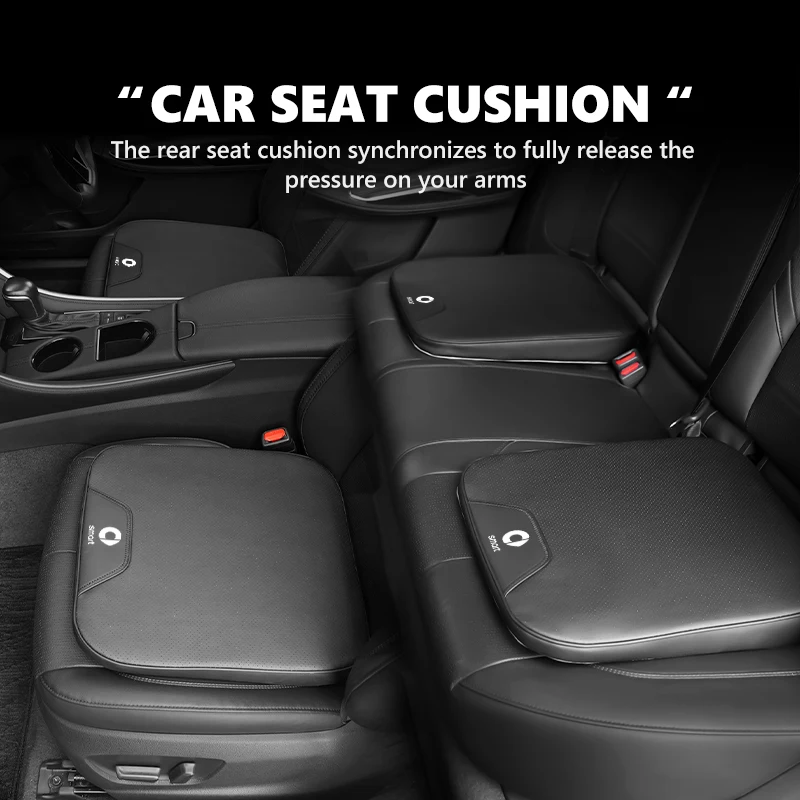Breathable Car Booster Seat Cushion Heightening Height Boost Mat For Smart Fortwo Forfour 451 453 450 452 454 Roadster Coupe