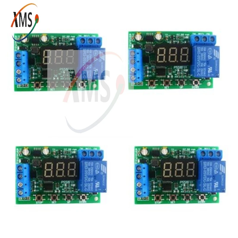 1pcs 4pcs PS58F01 Auto Cut Off DC 0-60V Battery Charger Discharger Undervoltage Overvoltage Protection Board 18650 Lead-Acid