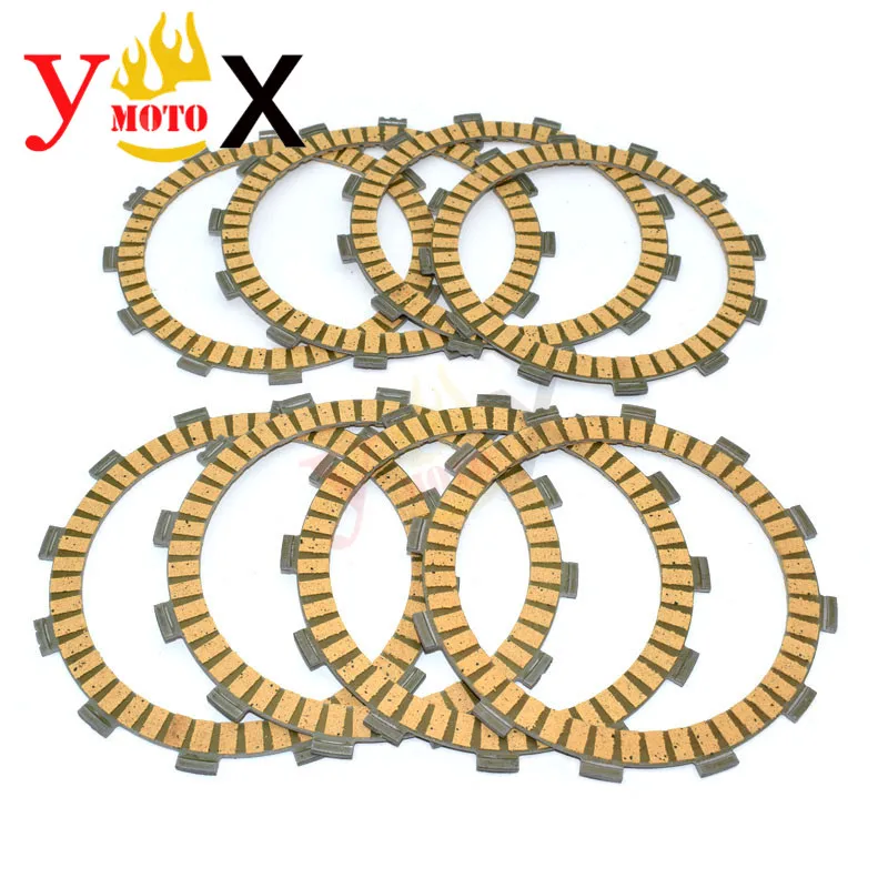 

YZF-R1 04-08 8PCS/Set Street Bike Motorcycle Clutch Friction Discs Plate Kit For YAMAHA YZF R1 2004-2008 2005 2006 2007