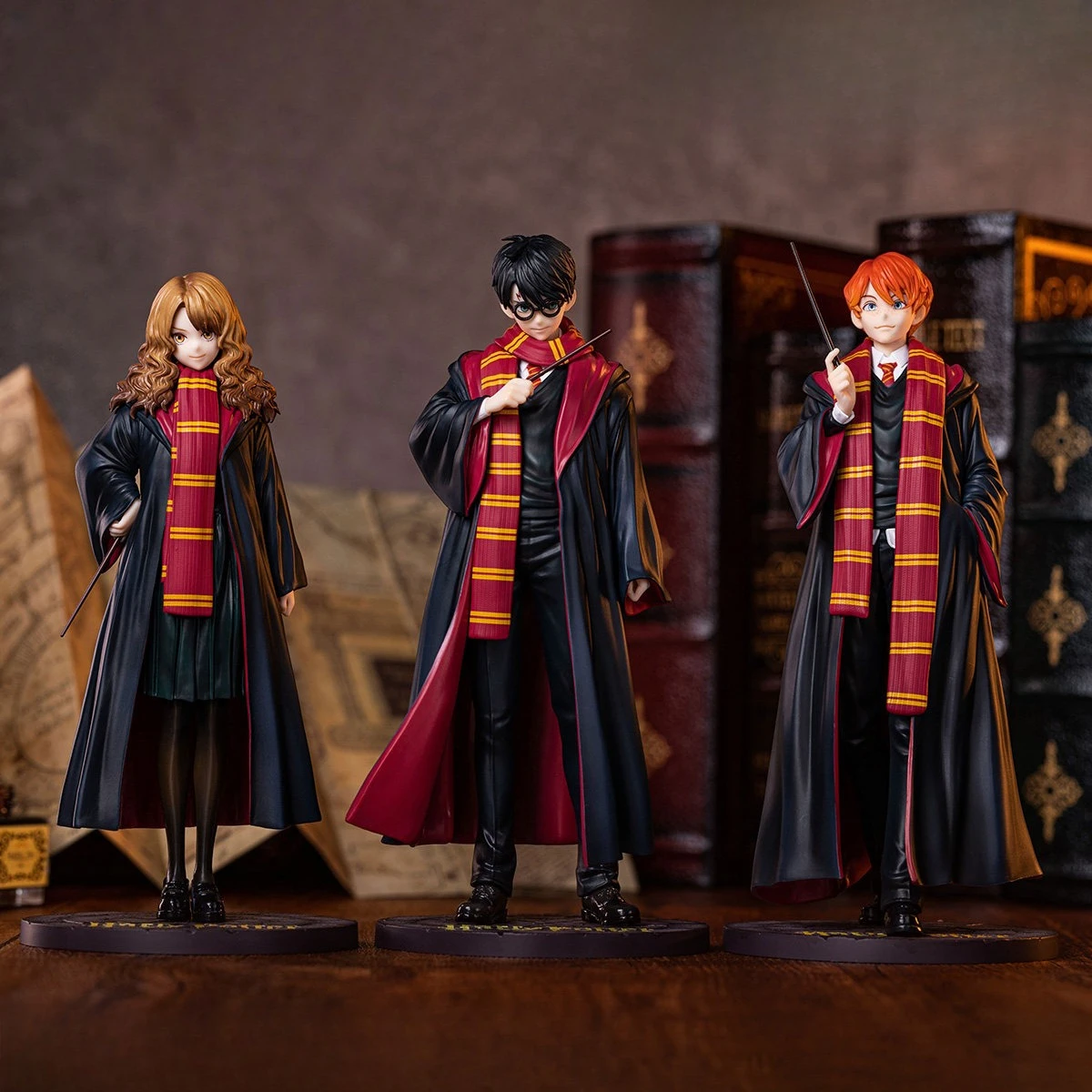 

20cm Anime Action Figure Ron Weasley Malfoy Granger Potter Dynasty Snape Figurine Collectible Toys Ornament Gift