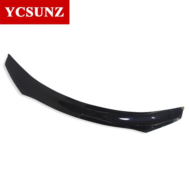 Acrylic Bonnet Guard Protector For Mitsubishi Outlander ZH 2009 2010 2011 2012 Front Shield Hood Bug Deflector Car Accessories