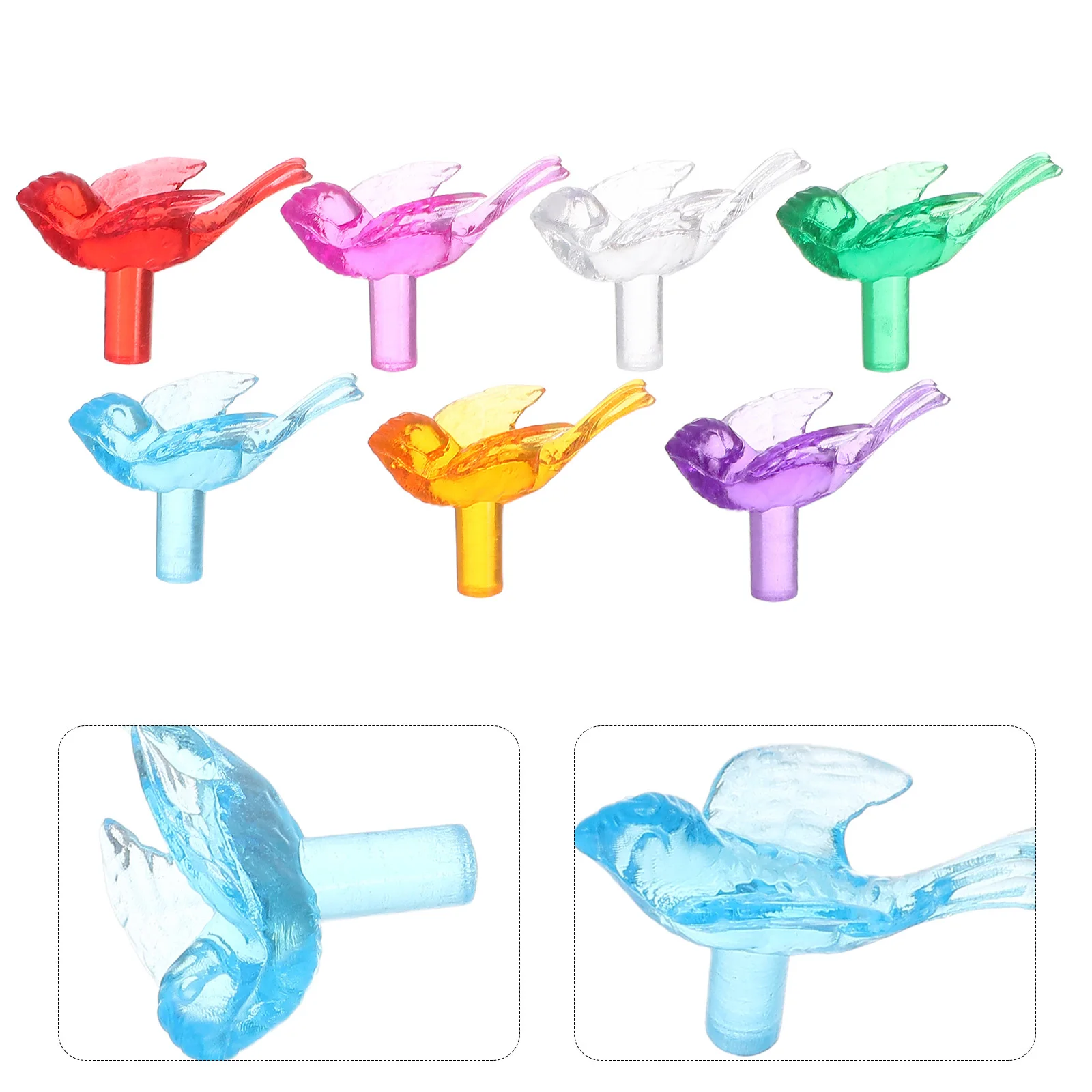 

140Pcs Plastic Ceramic Christmas Tree Replacement Bulbs Vintage Twist Small Mini Light Replacement Bulbs Holiday Decoration