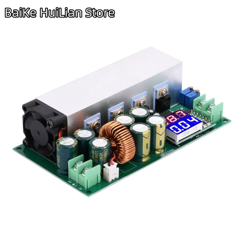 

Dc12-80v 20a Adjustable Constant Current Constant Voltage With Voltage Current Display 600w Converter Module