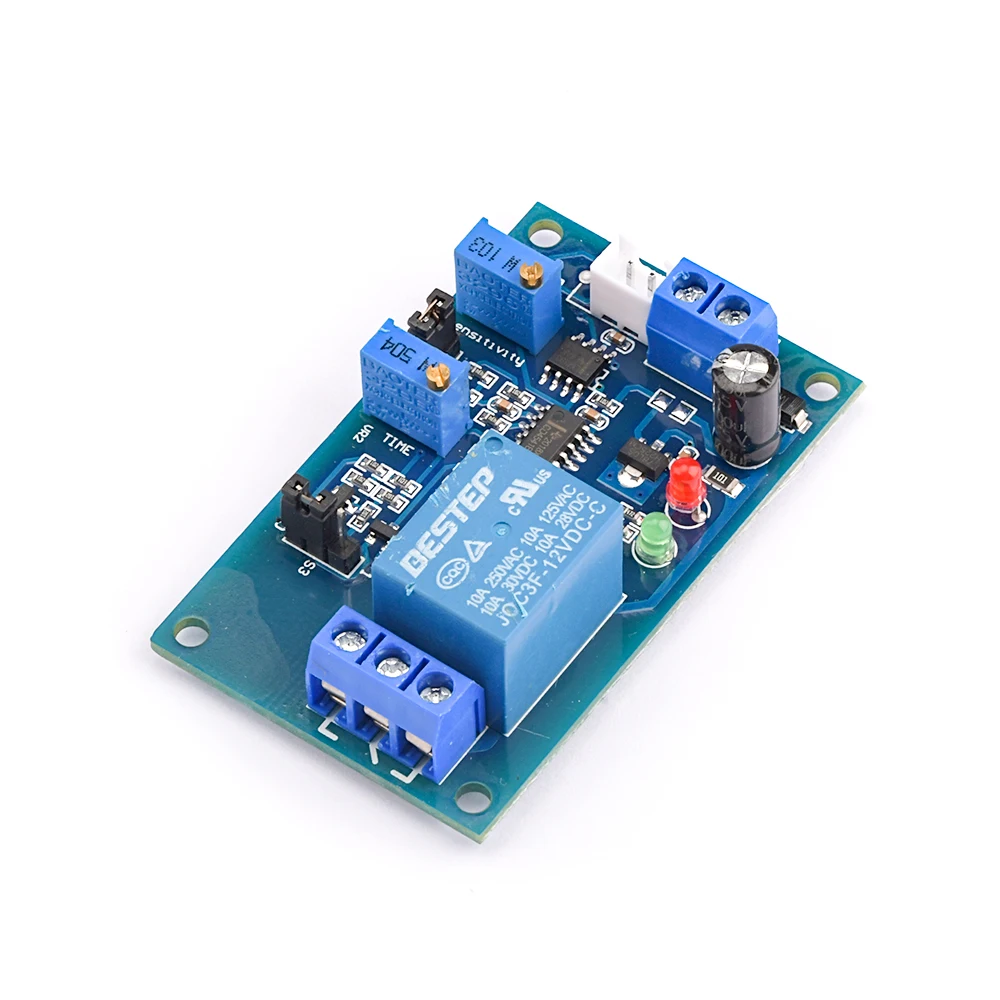 12V Photoresistor Relay Module Light Brightness Sensor Timer Detection Controller Switch On/Off With Wires For Car Board