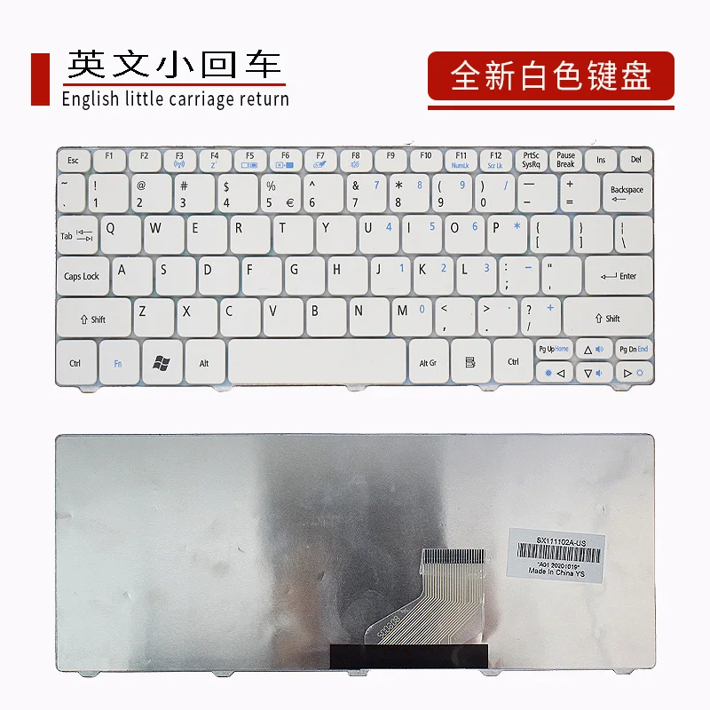 Suitable for Acer D255E D256 D257 D260 D270 ZH9 ZE6 AO521 ZE7 532 keyboard