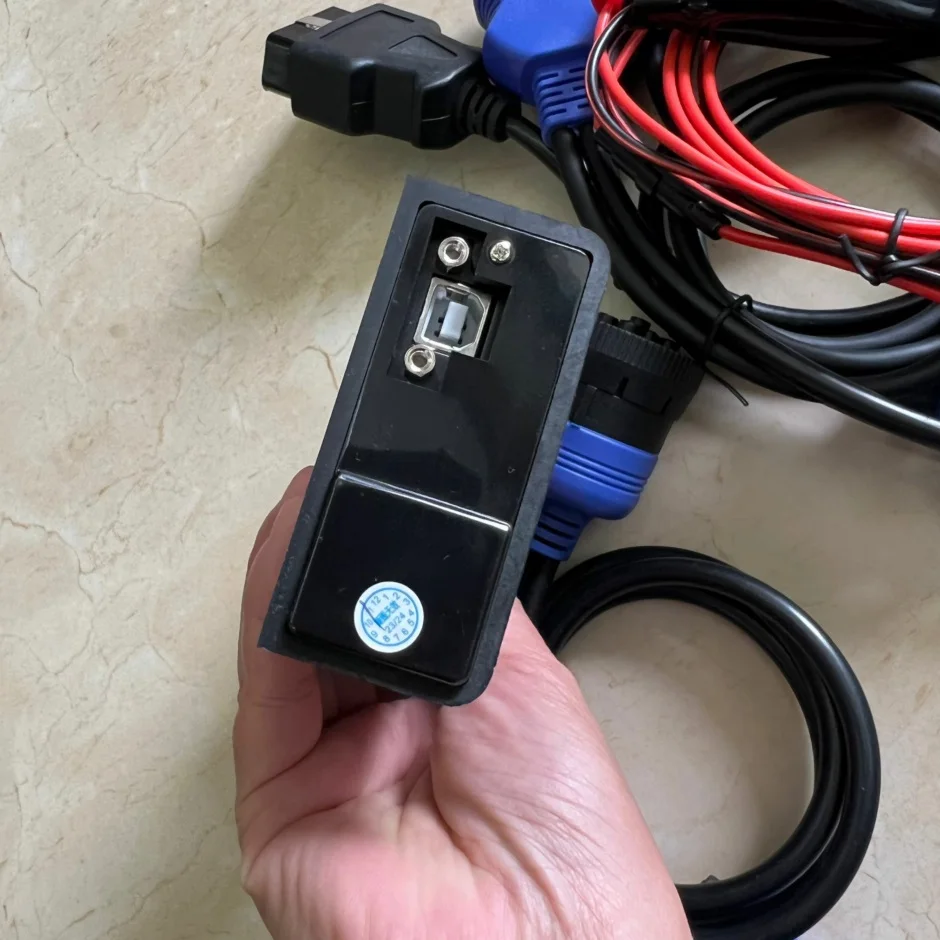 

Дизельные грузовики, сканер 24 В, инструменты, сверхмощный интерфейс, все модели, кабель программного обеспечения Dpa5 с корпусом, 24 В