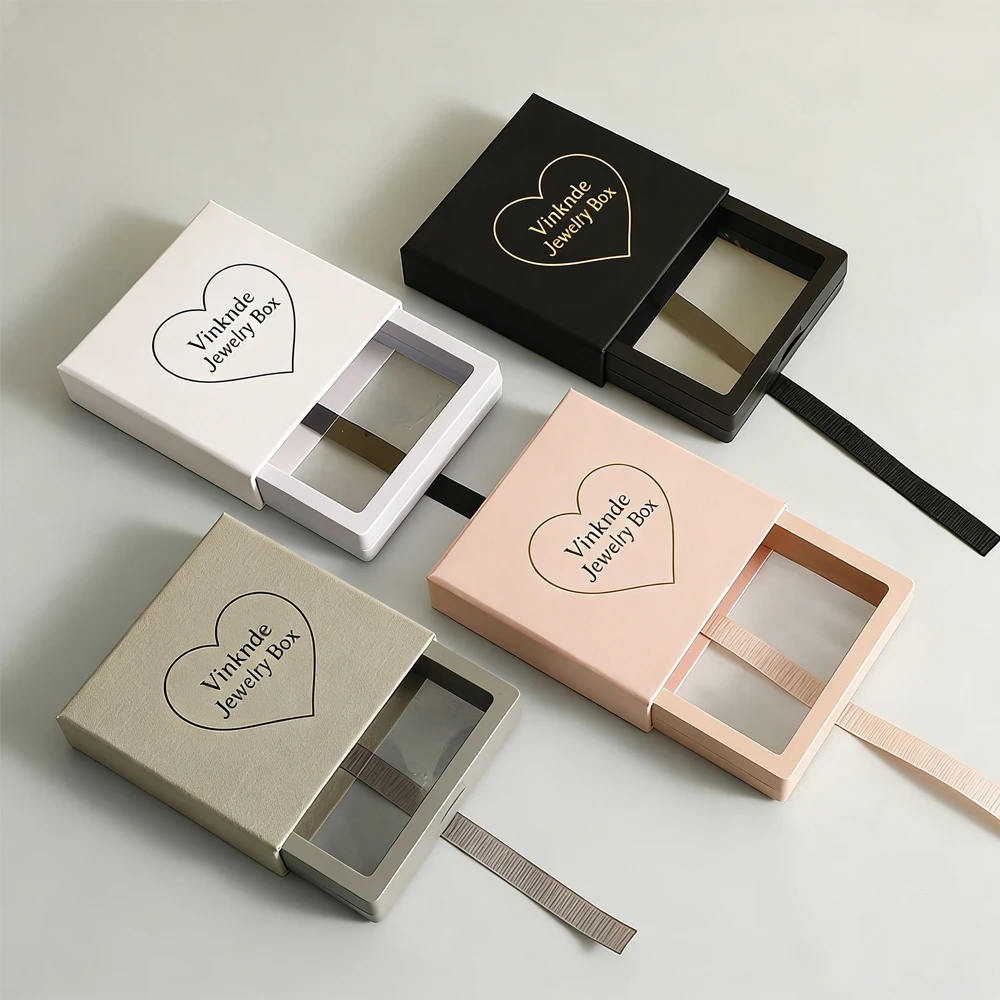 

100 шт. Горячая продажа: Прозрачные плавающие коробки из ПЭ-пленки для хранения ювелирных изделий (браслетов, ожерелий, колец) с возможностью индивидуального логотипа