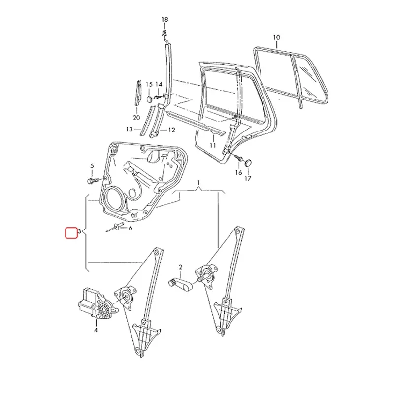 ウィンドウレギュレーター,VWゴルフ用,1j4837461h,1j4837461f,1j4839461f,1j4839462f,vwボラ,1j 4 837 461 f,左右