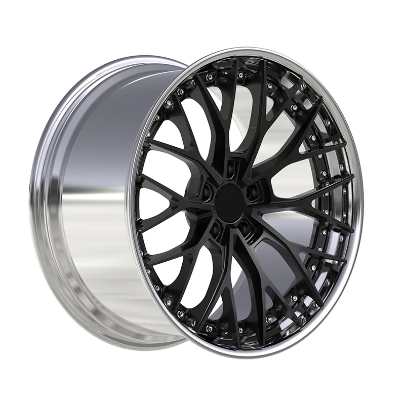 Aluminum Alloy 5x114.3 5x112 X120 18 19 20 21 22 Inch Racing Car Forged Rims For Audi For Benz For BMW For For Lamborghini