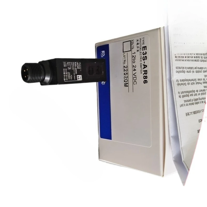 E3S-AR86 10-30VDC Retro-Reflective Photoelectric Sensor Switch For Omron