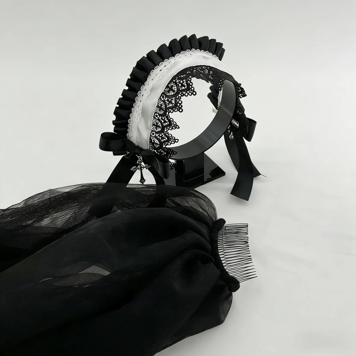Mahkota Lolita, Selendang Bord - Embroidery Veil ulasan dan harga
