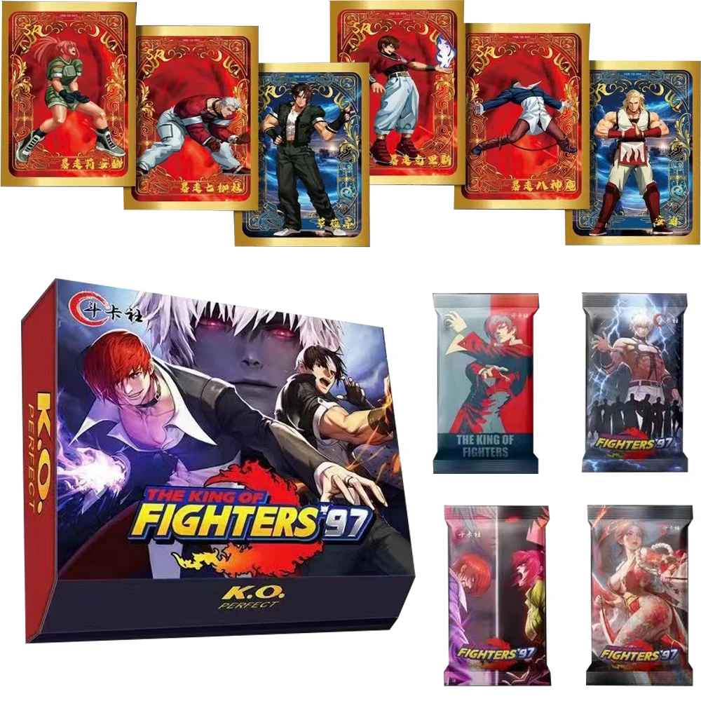 

King Of Fighters Cards KOF 97 Arcade Fighting Game Character Kyo Kusanagi Kids Toys Fantasy Boy Collection Cards Birthday Gifts