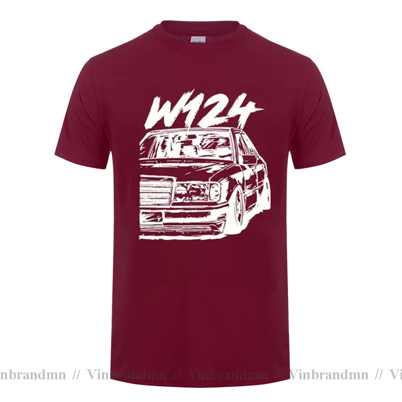 Fashion Vintage W124 Drive The Classic T shirts Success Business Man Old Classical W124 Enthusiast Tuning Lover T-Shirt