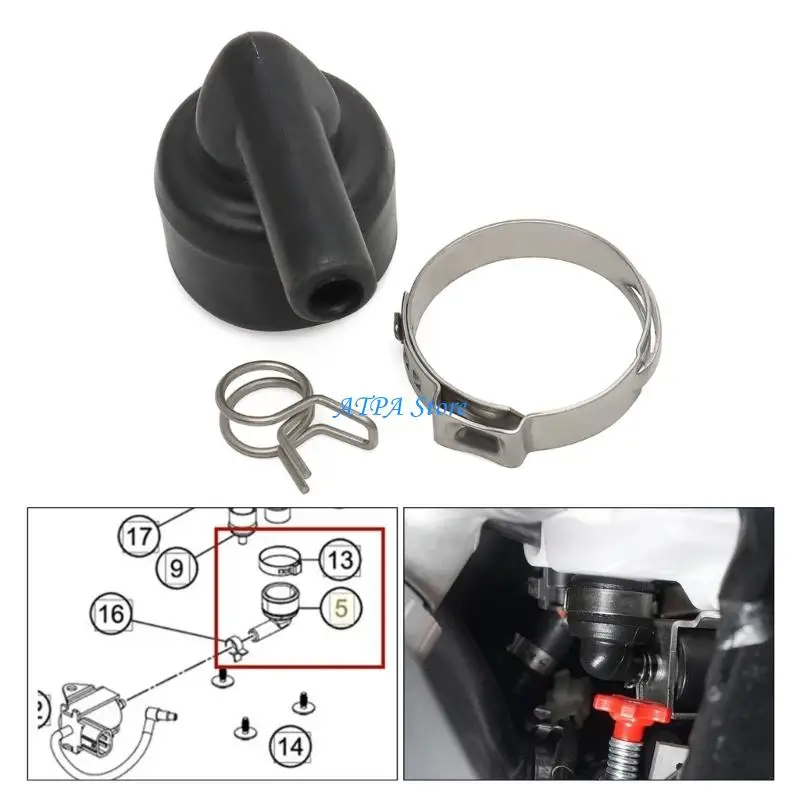 U13C Motorcycle Modification Accessory for TE250i TE300i 2020-2022 Motorbike Piece Oil 55738061060 Leak Prevention