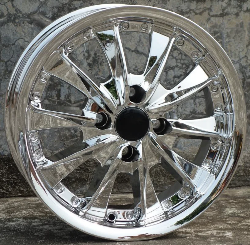 

Chrome 14 Inch 14x6.0 4x100 Alloy Car Wheel Rims Fit For Toyota Celica Corolla Hyundai Accent Nissan NX Opel Corsa Astra