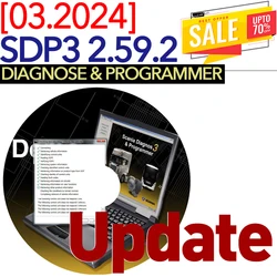 Diagnóstico y programador VCi3 VCI-3, SDP3, sdp3, 2.59.2, todas las unidades de Control, SCAN1A, VCI2/VCI3, actualización en línea multilingüe a la fecha