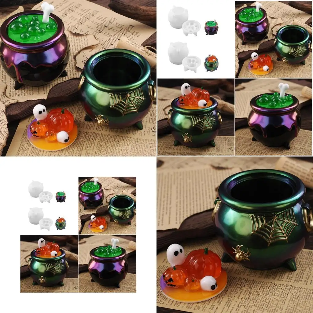 

X4YA Многопользовая плесень котла в Хэллоуин, подходящая для творческих ремесел