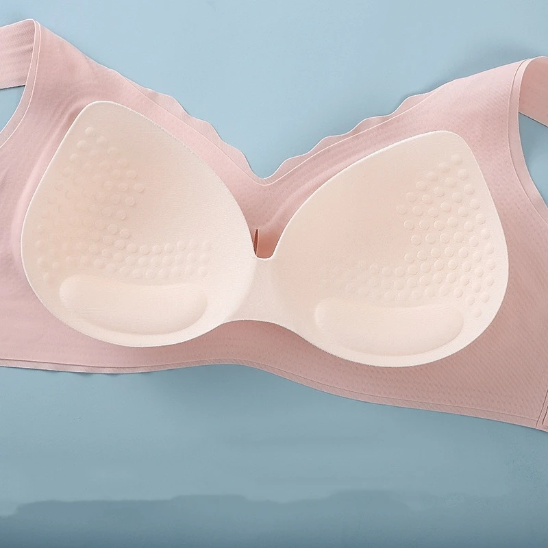 Underwear Women's Bra Ice Silk Strap Women's seamless pull-up bra