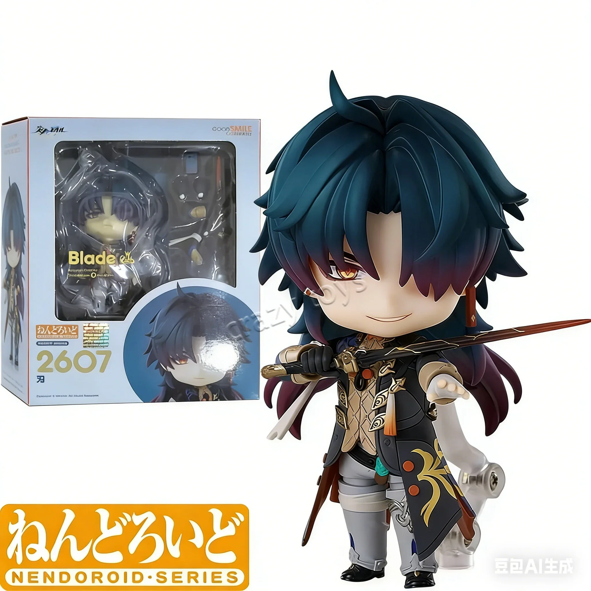 

【In Stock】Original GSC Nendoroid 2764 Honkai: Star Rail Dr.Ratio Sunday Robin Blade Aventurine Action Figure Model Toy Gift