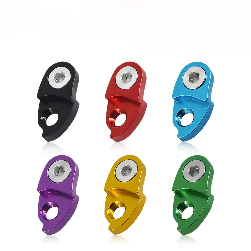 1 قطعة الألومنيوم الخلفي Derailleur شماعات تمديد موسع ل الطريق الدراجة الجبلية الدراجات الإطار والعتاد الذيل هوك جزء متوافق #4