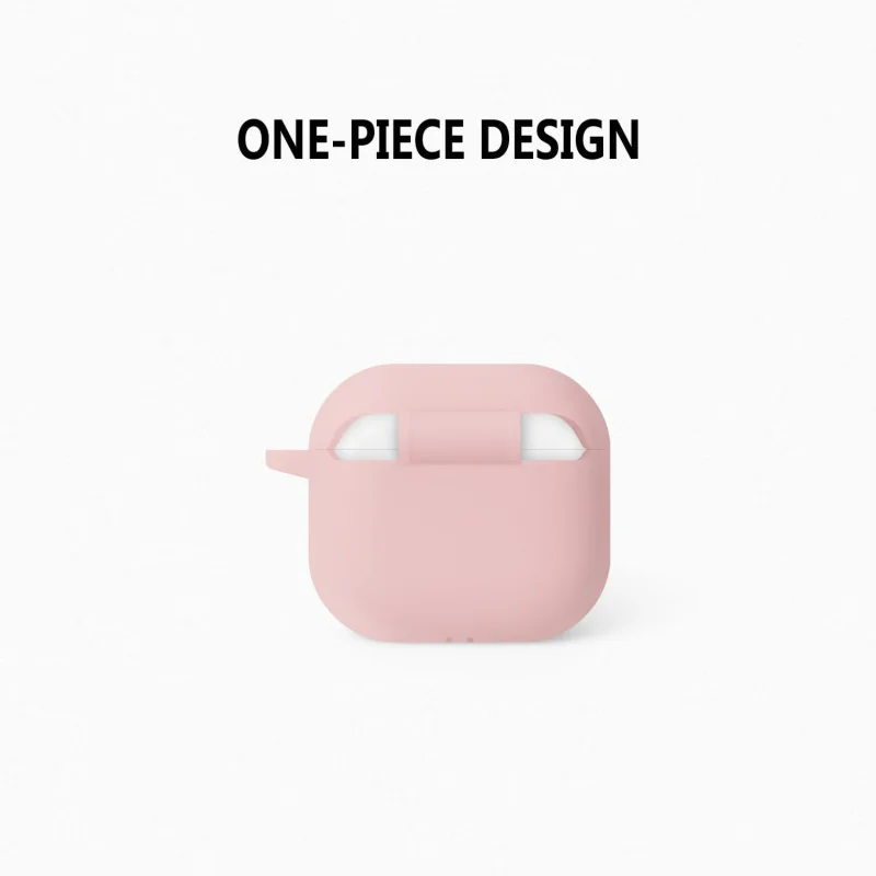 Silikonkapseln 4, Schutzhülle mit Karabiner (Rosa)