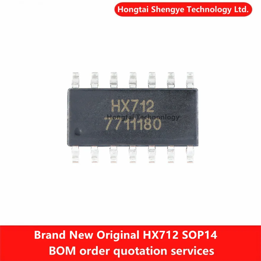 Original Genuine SMT HX712 SOP-14 Analogue/Digital Converter Chip for Electronic Scales