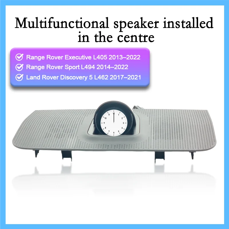 

Для Land Rover Vogue L405 Sport L494 Discovery 5 L462 R5 2013-2022 Дисплей времени центрального динамика Гироскоп Светодиодный дисплей