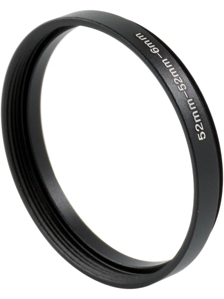 Aluminiowy M52-M52 52mm x 1mm Adapter Pierścieniowy z Gwintem do Montażu Rurki Przedłużającej Osłony Obiektywu 6mm 8mm 10mm 17mm 27mm 36mm 57mm — zdjęcie produktu 7