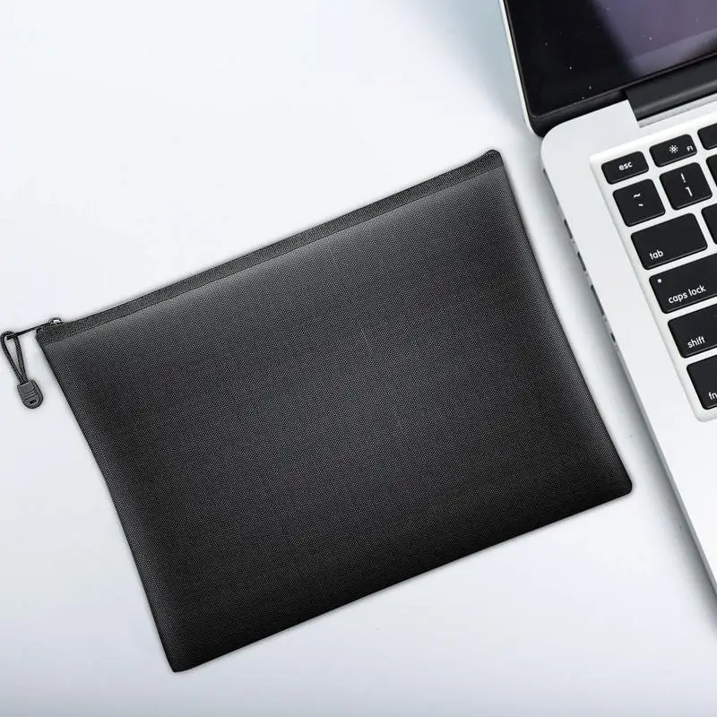 Fireproof File Bag Fireproof Money Bag Waterproof File Organizer Travel Safe Bags For Important Files Cards Passport Certificate