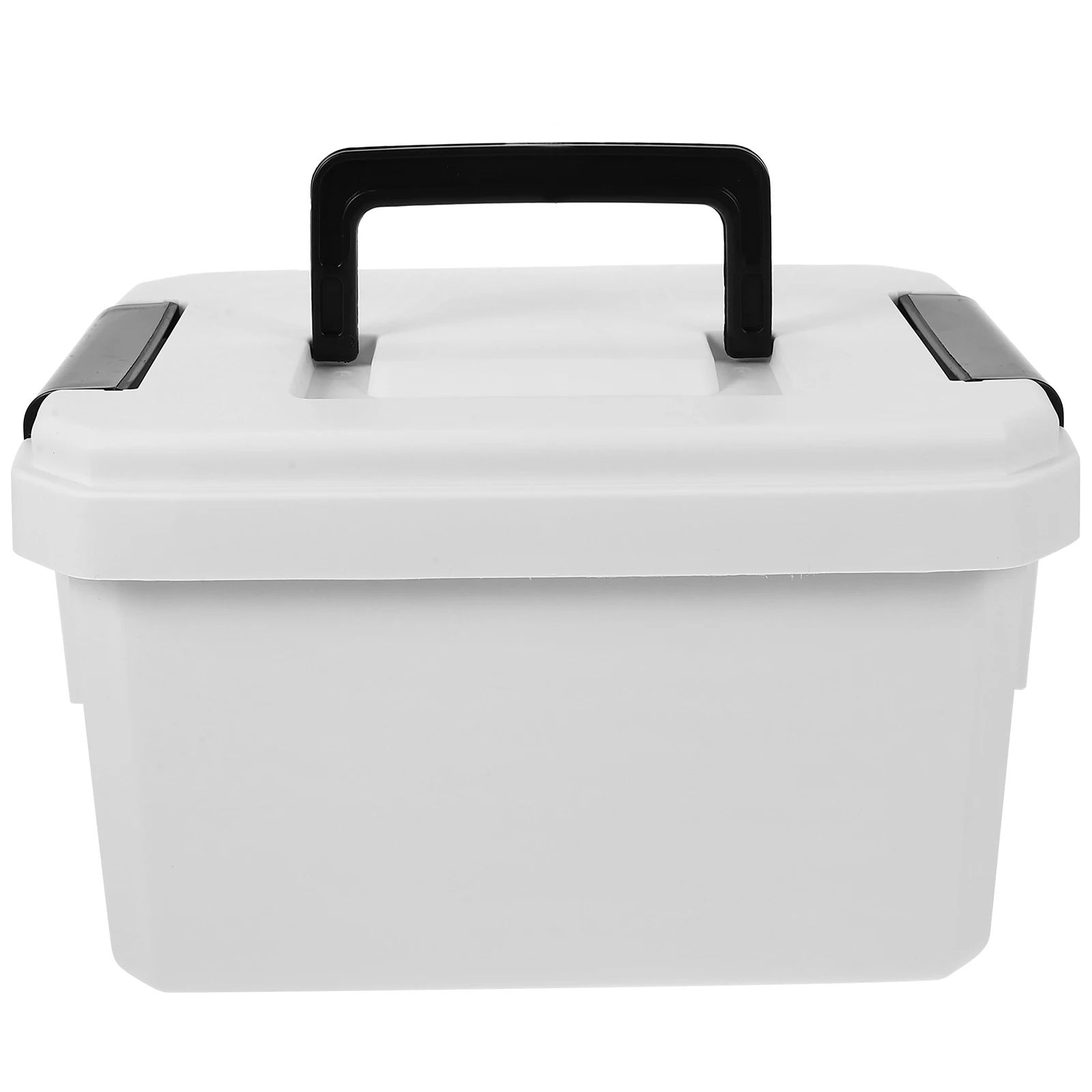 

Double Layer First Aid Portable Medicine Case With Handle Household Emergency Kit Box For Travel Camping Lightweight Durable