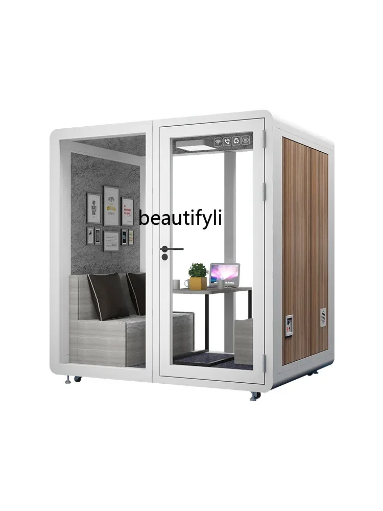 

Mobile Soundproof Room Home Karaoke Cabin Recording Studio Indoor Telephone Booth Piano Sleep Mute Warehouse