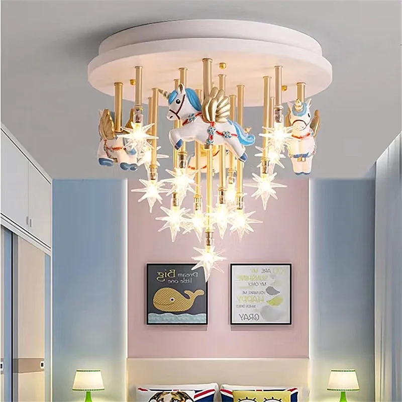 luz de teto estrela animal criativa lampada do quarto para meninas quarto do bebe quarto das criancas kawaii luz de decoracao 01