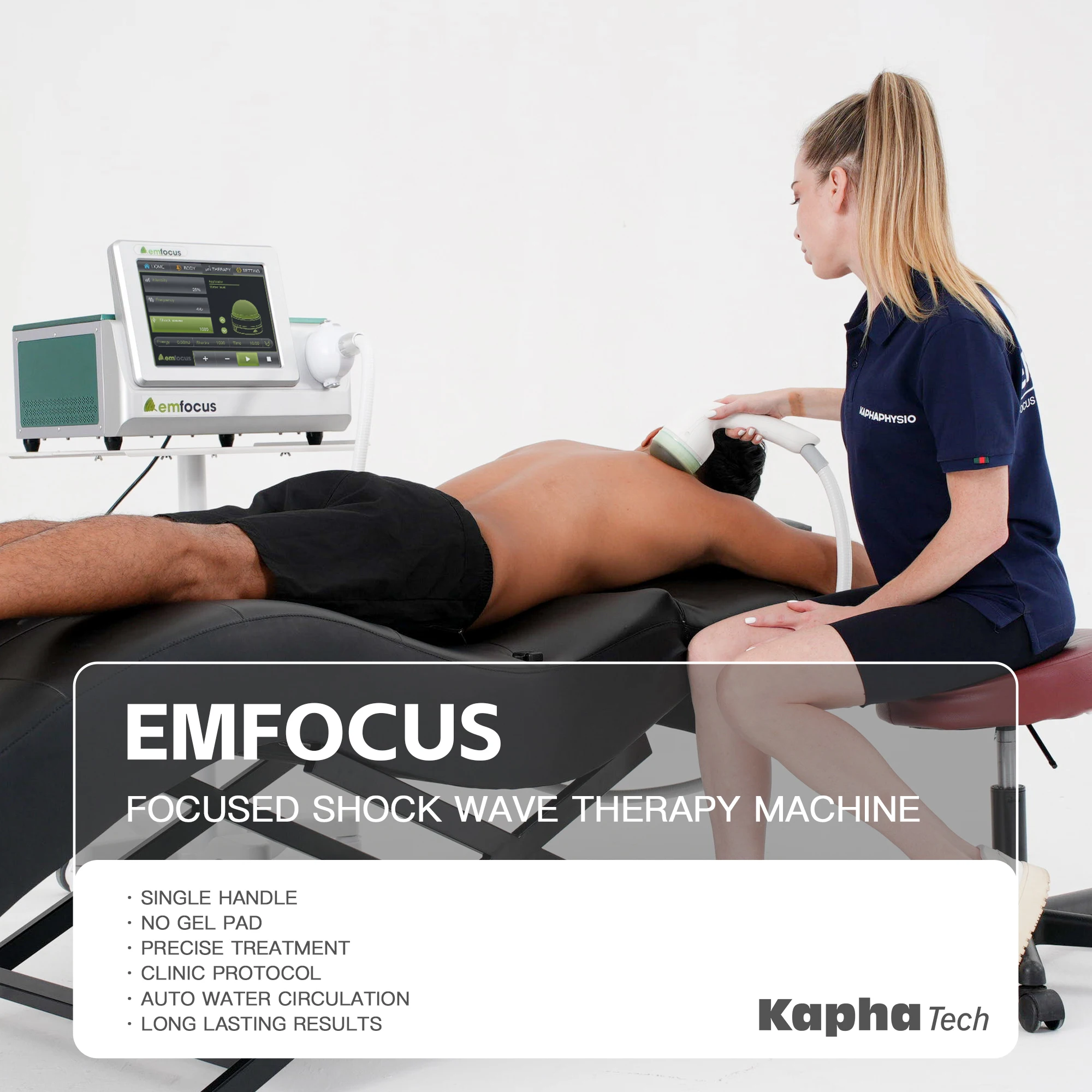 emfocus ESWT Accelerated Healing FSW Therapy Enhancing Blood Circulation Machine