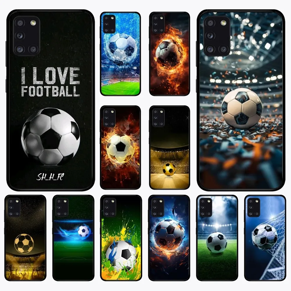 Football Passion Soccer Ball Phone Case For Samsung A 10 11 12 13 20 21 22 30 31 32 40 51 52 53 70 71 72 73 91 13 Shell