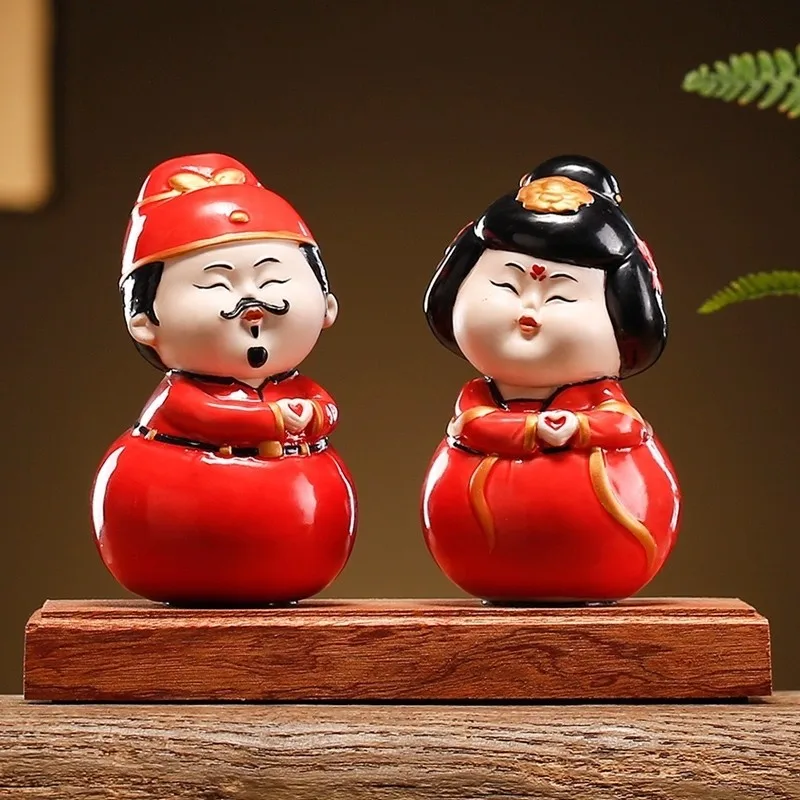 

Керамические куклы для свадебной пары, подарочные принадлежности, куклы-кровати, элитные свадебные украшения, свадебная комната, свадебный праздник, пара кукол-кровать