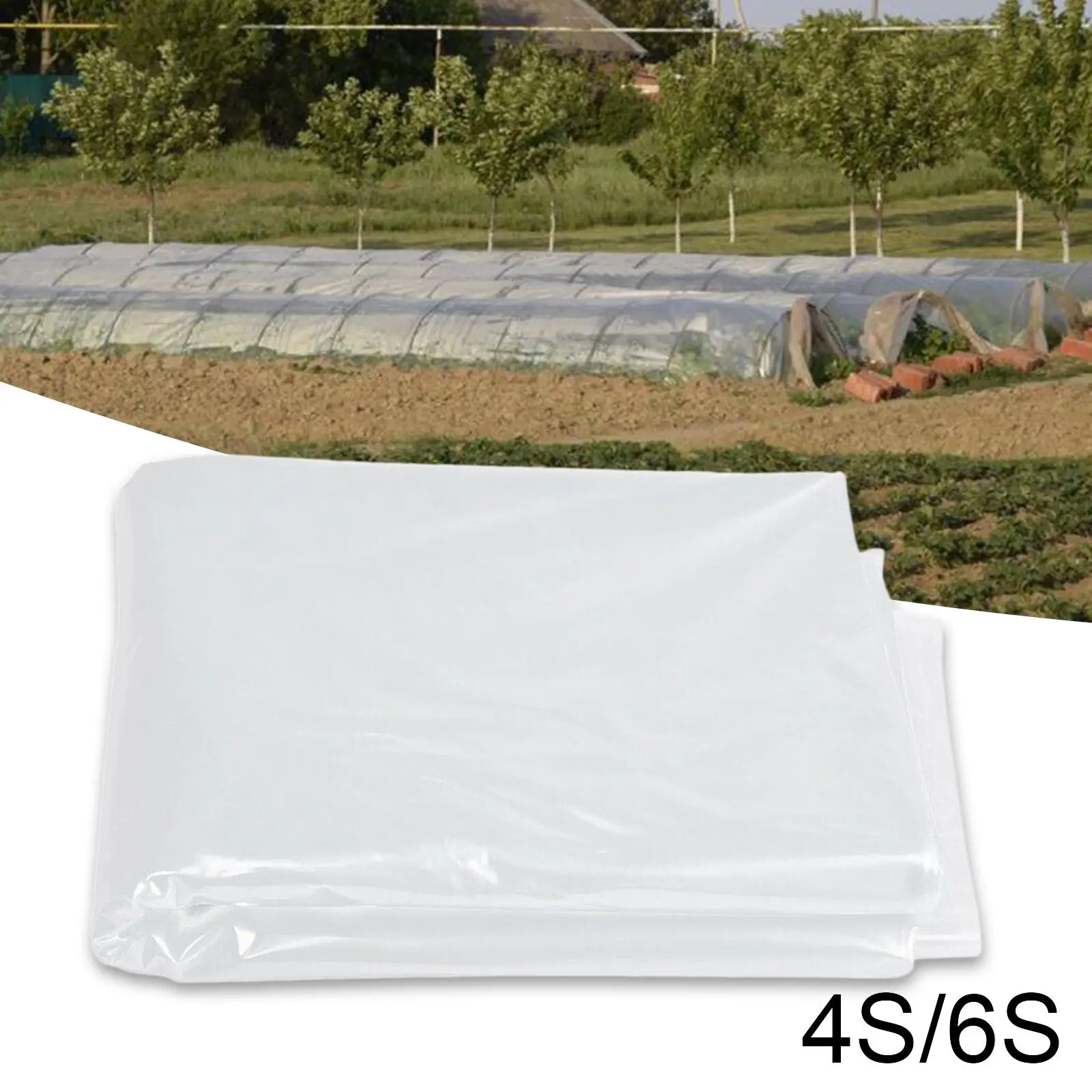 Clear Greenhouse Film Resistant Green House Hoop Growing Tents Farm Supply Cover Polyethylene Film, for Agriculture Farm