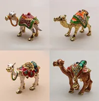 Small Camel Ornaments Diamond-encrusted Alloy Handicrafts Ornaments Gift