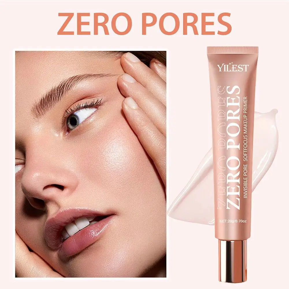 Face Hydrating Primer Make Up Base Invisible Pore Soft Long-lasting 20g Oil-Control Brighten Base Smooth Foundation Focus H8X5