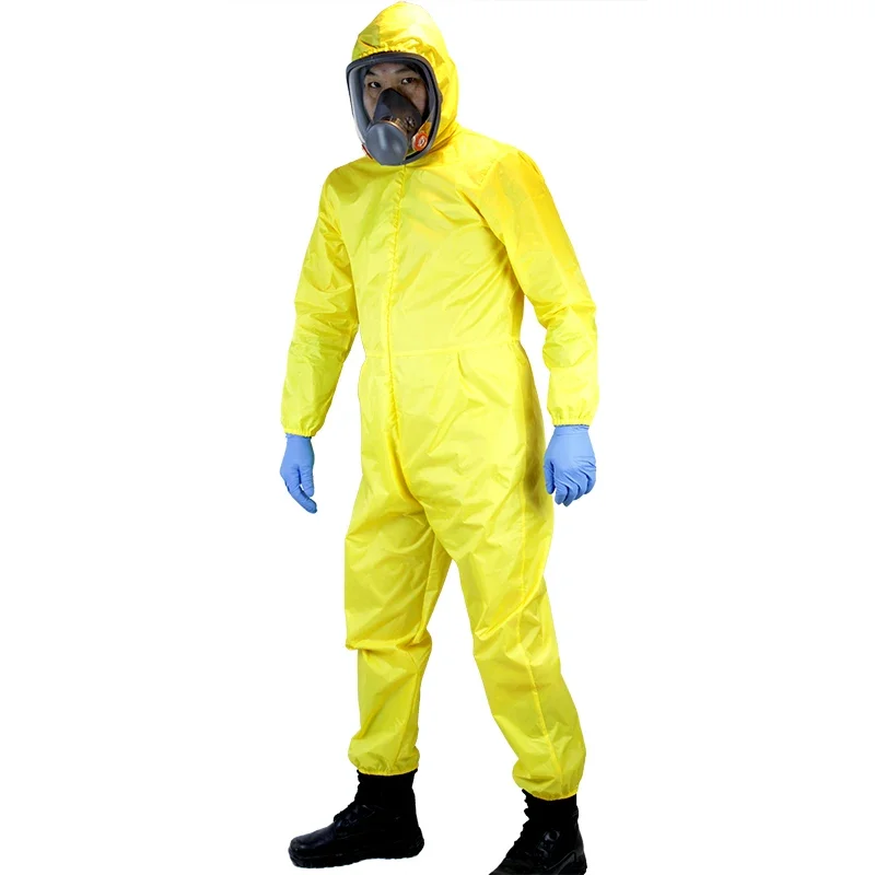 Breaking bad DIY Walter White Toxic Suit Adult cosplay Halloween Jumpsuit clothes TV costume