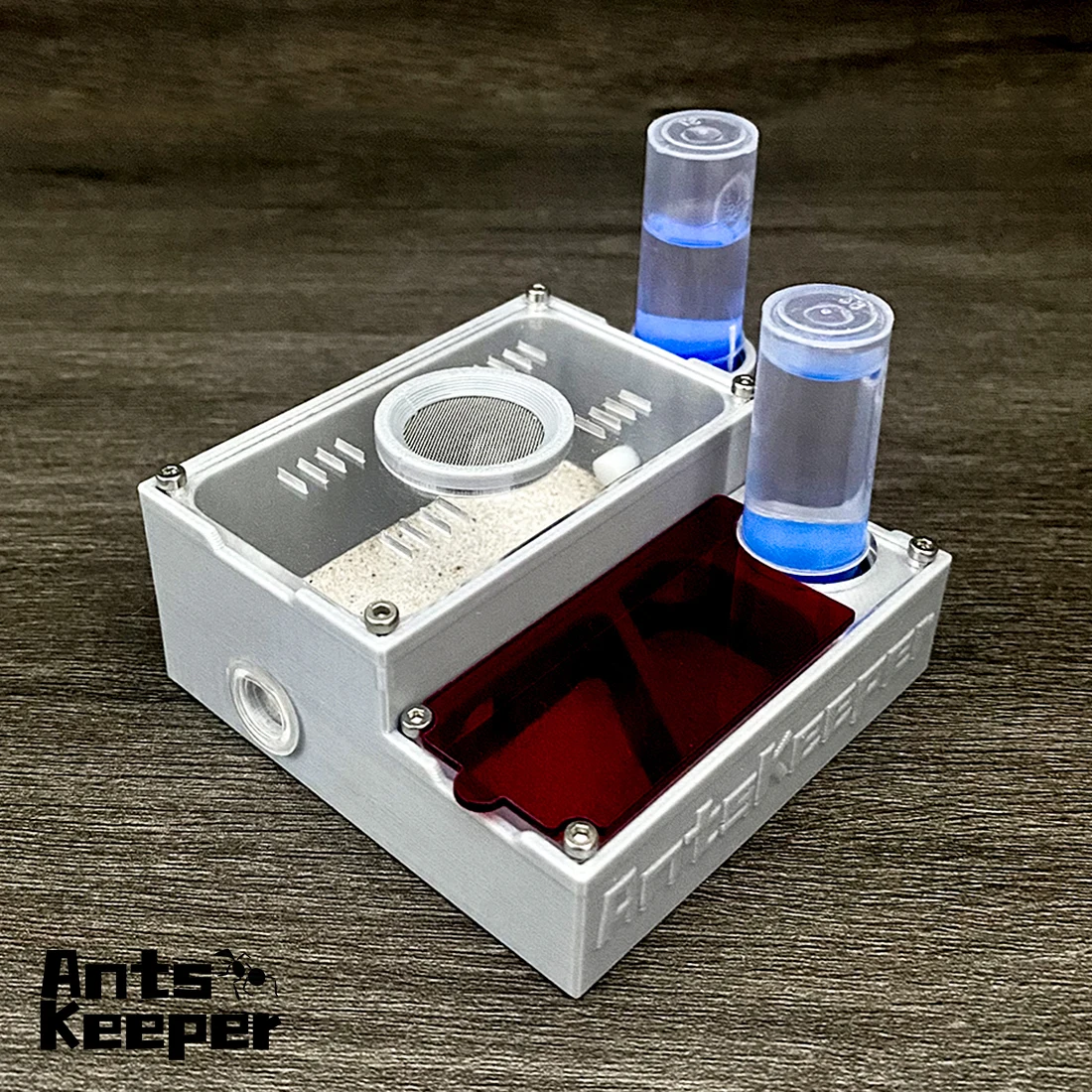 Fourmilière Formicaria pour éleveurs de fourmis, pour nouvelle reine ou petite colonie de fourmis, avec abreuvoir