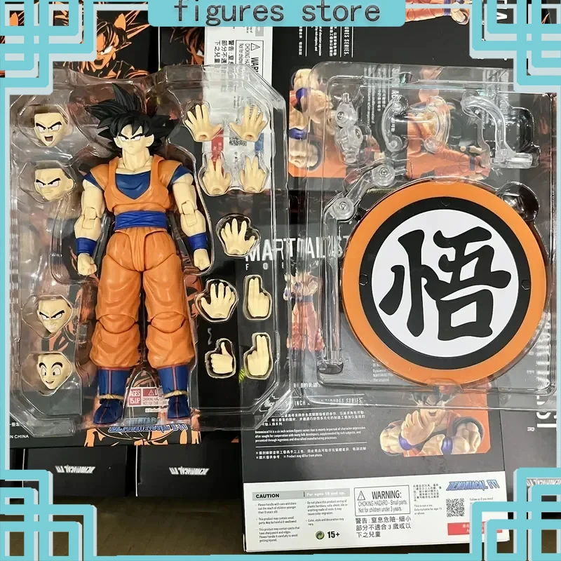 

Genuine Dragon Ball Demoniacal Fit Df Shf Martialist Forever 3.0 Son Goku Anime Action Figure Toy Son Goku Model Kids Gifts Toy