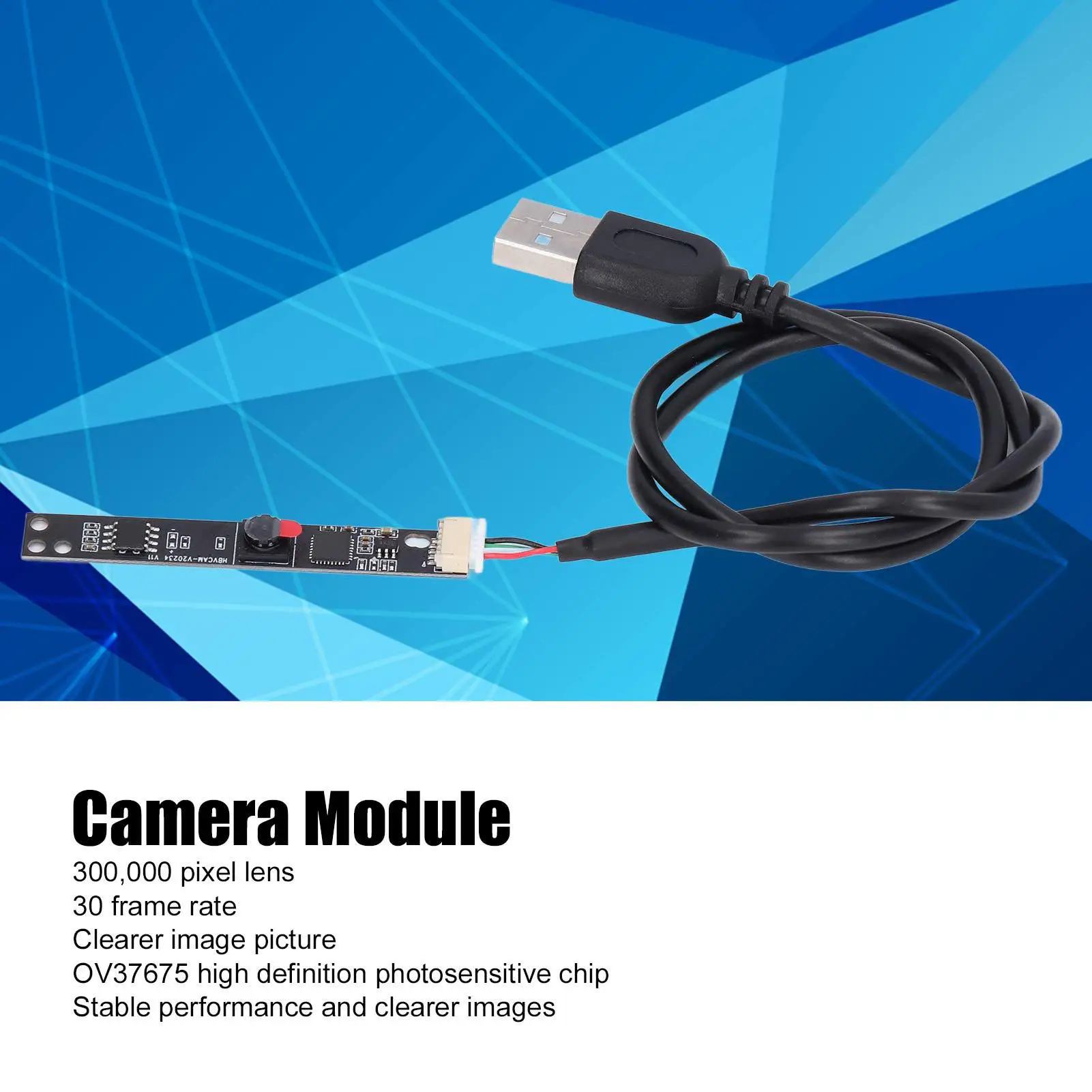 

Camera Module HD Mini USB2.0 Webcam Board Fixed Focus for Android HBVCAM-V20234-V11
