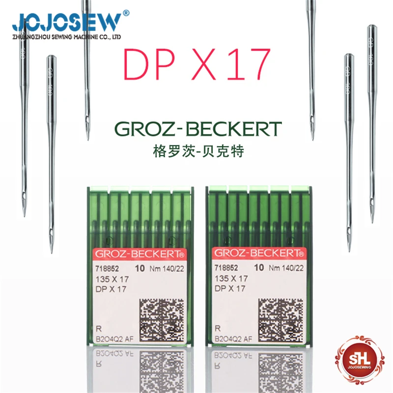 DPX17 135x17 niemieckie 100 Groz-Beck sztuk/partia 100 igieł/partii JOJOSEW marki igieł, do przemysłowej dziurki na guziki — zdjęcie 4